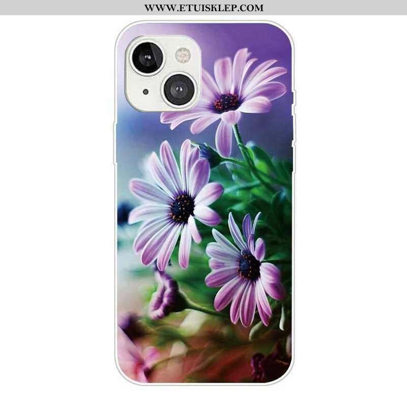 Futerały do iPhone 13 Mini Realistyczne Kwiaty